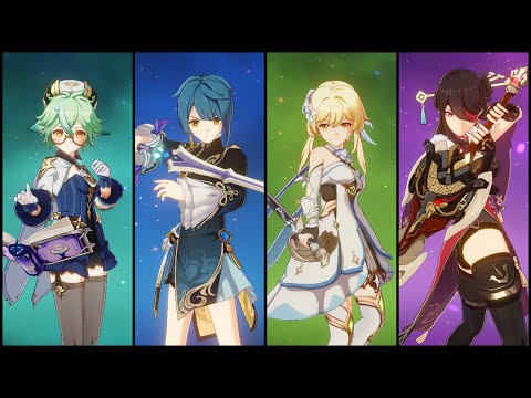 The Strongest "4-star only" Dendro Team - Hyperbloom ft. Sucrose Xingqiu DMC Beidou