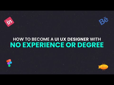 How to create a UX UI Portfolio without Experience
