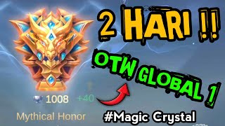 GW SPAM META INI AUTO MYTHIC HONOR DALAM 2 HARI !! MAGIC CHESS