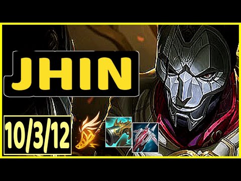 JHIN VS KALISTA - 10/3/12 KDA ADC GAMEPLAY GRANDMASTER I