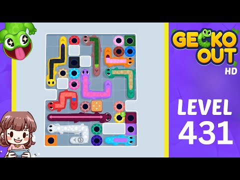 Gecko Out Level 431 Solution Walkthrough