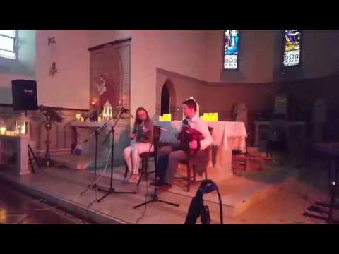Blaithin kennedy & keelan McGrath in Crannford Church Concert 2016