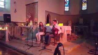 Blaithin kennedy & keelan McGrath in Crannford Church Concert 2016