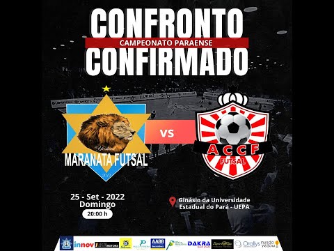 Maranata x ACCF - Campeonato Paraense de Futsal 2022 - Polo Tapajós