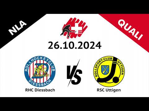 Highlights: Rollhockey NLA - RHC Diessbach vs. RSC Uttigen