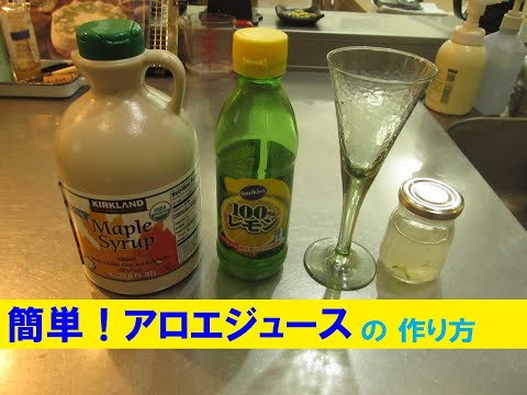 アロエベラジュースを自分で作る: これが仕組みです 植物