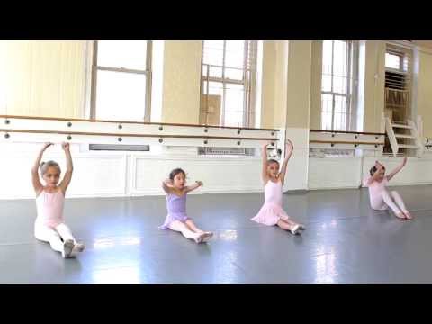 The Joffrey Ballet School NYC Pre Ballet 2 Class feature, from The Children's Program