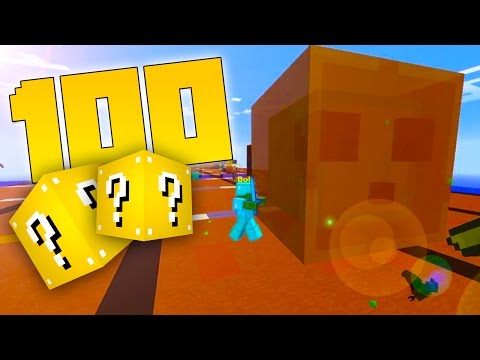 100 LUCKY BLOCK RACE! (Minecraft "The 100 Lucky Block Race" #2!)