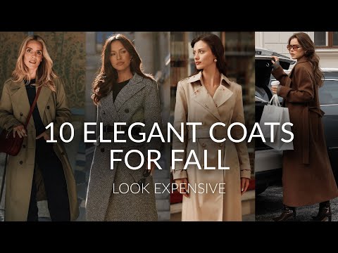 10 elegant old money coats for FALL 2025 — look expensive and classy