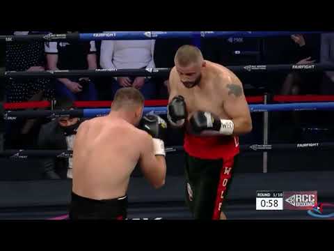 Евгений Романов vs Сергей Ляхович полный бой (нокаут 2 раунд)