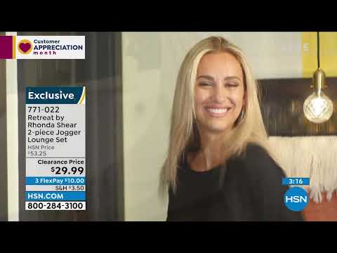 HSN | Rhonda Shear Intimates & Loungewear Clearance 04.05.2022 - 11 AM