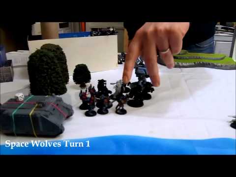 Hammertime 40K Battle Report: Chaos Space Marines vs Space Wolves