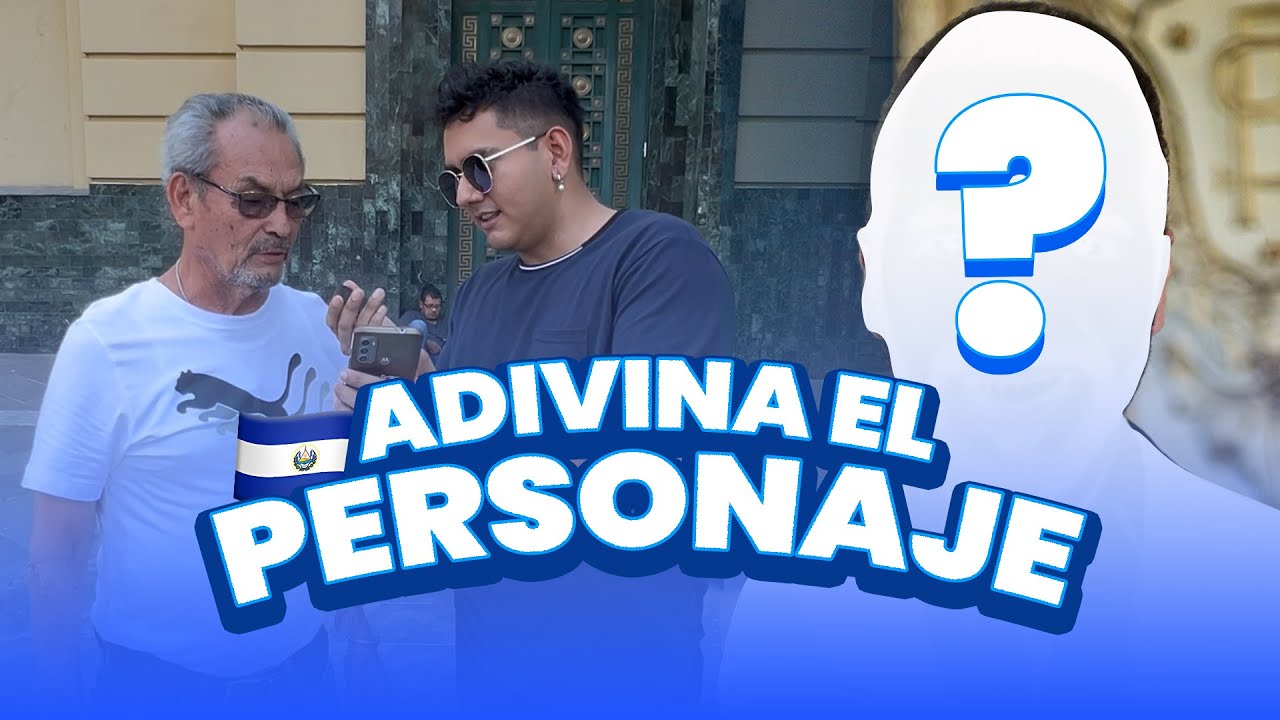 Adivina el personaje SALVADOREÑO y te llevas un PREMIO