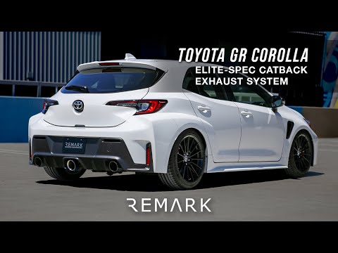 Elite-Spec Catback Exhaust System - Toyota GR Corolla (2023+)