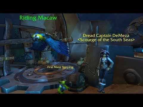 Pirates, Sea Monsters, Robots (BLOOPER?) | PTR 8.2 Mechagon Questline