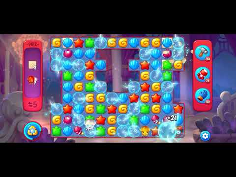 Fishdom Hard level 9612 no boosters フィッシュダム ハード