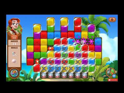 Lost Island Blast Adventure Level 909 NO BOOSTERS - A S GAMING