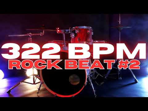 322 BPM - Rock Drum Beat - Loop 2