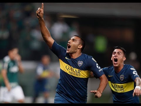 Gol de Ábila - Palmeiras 2 x 2 Boca Juniors - Narração de Nilson Cesar