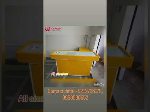 Mild steel l type display counter, for shop