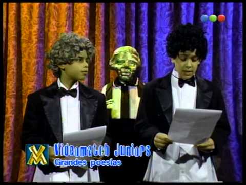 Grandes Poesías Juniors, Primer Poema – Videomatch 98