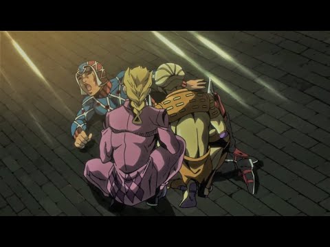 JJBA Part 5 ENG DUB: Giorno Mista S U C C Scene