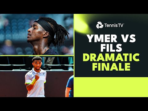 Mikael Ymer DISQUALIFIED vs Arthur Fils Dramatic Finale | Lyon 2023