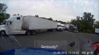 Wow.... Just wow... (I was asleep when this was recorded by dashcam)