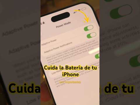Usa esto para cuidar la batería de tu iPhone