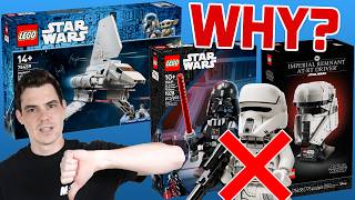 LEGO Star Wars SUMMER 2026 IMPERIAL SHUTTLE, DARTH VADER, & AT-RT Driver Helmet! | Unfortunate...