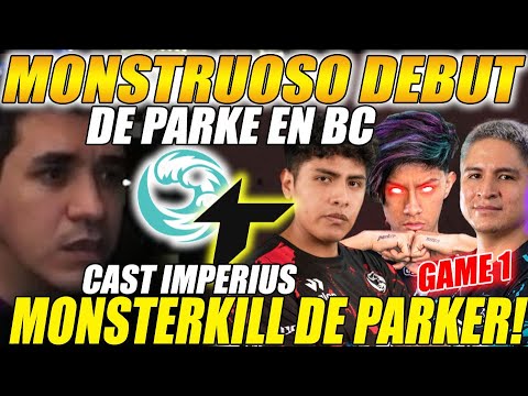 😲MONSTRUOSO DEBUT DE PARKER EN BEASTCOAST!😲 BC vs THUNDER A. [G1/bo3] - CAST IMPERIUS #dota2