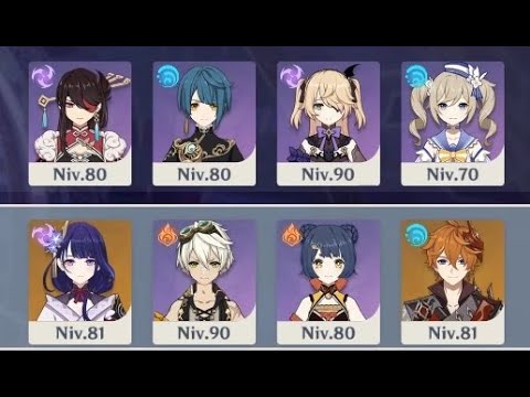 Spiral Abyss (2.3) | Floor 12: Barbara & Raiden Shogun | 9 Stars (Full Run)