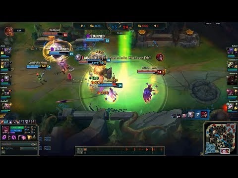 Xayah teamfight pentakill
