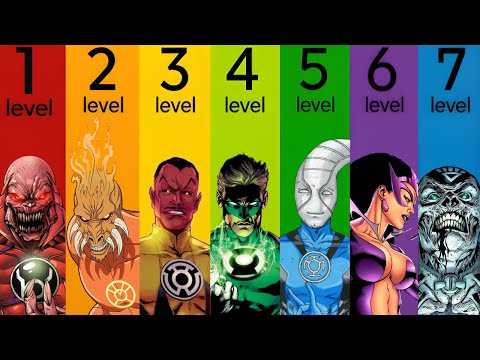 The 7 Levels Of Lantern Corps