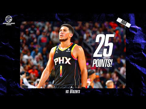 Devin Booker Full Highlights vs Blazers ● 25 POINTS! ● 04.11.22 ● 1080P 60 FPS