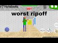 Baldi Basics Super Duper Ultra Fast Worst Ripoff