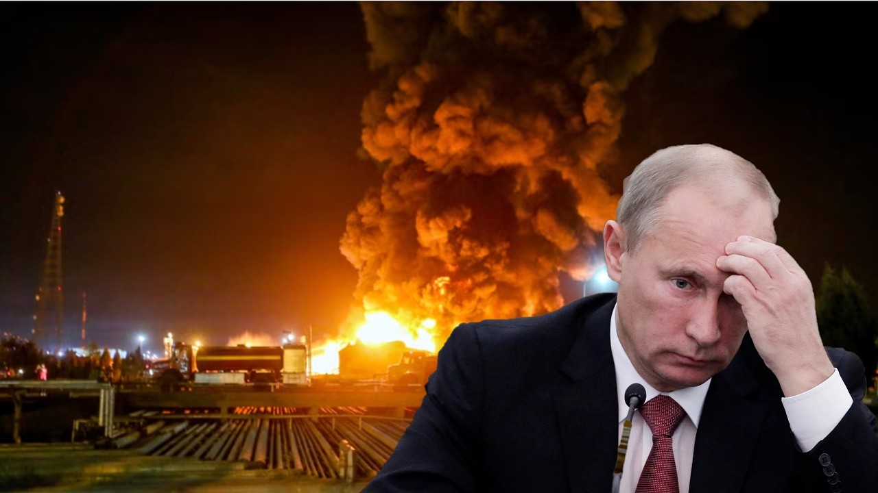 RUSSIAN REFINERIES BURNING, DIESEL OUTPUT COLLAPSING ACROSS THE COUNTRY || 2026