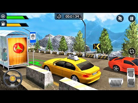 Mountain Taxi Driver Driving 3D Games  / New Taxi Car / Best Car Games Android & iOS Gameplay HD+ #3