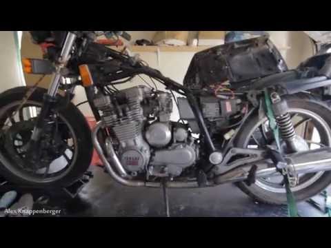 Wiring a motorcycle up from scratch with minimal wiring (Japanese bike)