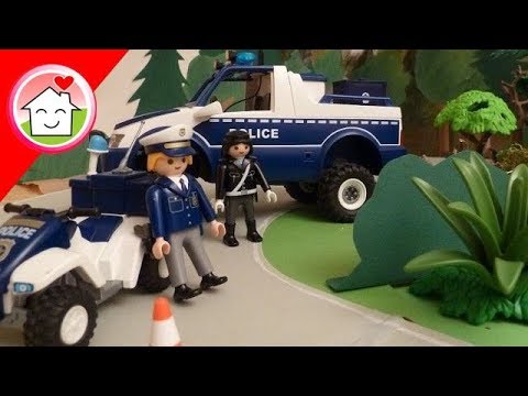 Playmobil Polizei Film Kommissar Overbeck - Die Kühe sind los - Familie Hauser