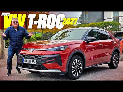 VW T-Roc 2027 - É O FUTURO SUV NACIONAL? QUANDO CHEGA? VAI SER HÍBRIDO? E OS PREÇOS? SAIBA TUDO!