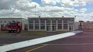 preview picture of video 'My 1st International flight to  Calais LFAC 4th July 2008'