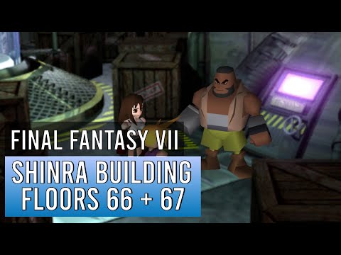 Shinra Floors 66 and 67 in Final Fantasy 7 (original)