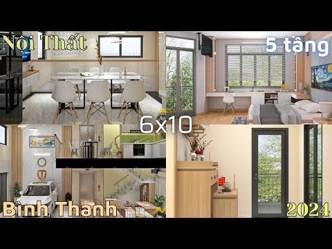 Nội Thất Nhà Hiện Đại siêu khủng 240m2 Tại Bình Thạnh l Quá đẹp cho mẫu Thiết kế nhà phố