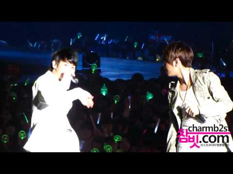 [FANCAM] 110218 BEAST Junseob "Thanks To" - Beast Encore Concert