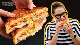 Mumbai Street Toast Sandwich ...cheesy mashed potato in a sandwich? YES | Marion’s Kitchen