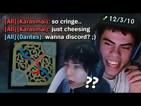 Karasmai LOST HIS MIND after playing against my NEW JUNGLE CLEAR