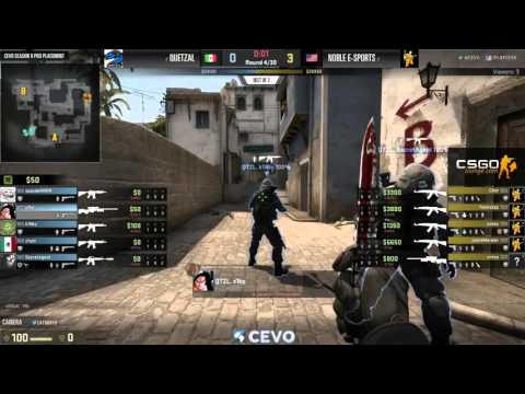 Noble E-Sports vs QuetzaL - Game 1 - CEVO/GFINITY - S9 Placement