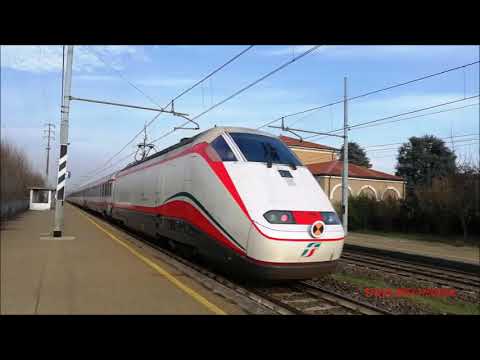 LE MIE FOTO AI TRENI MERCI, INTERCITY E REGIONALI A PONTECURONE. (AL) SAB. 8 - 2 - 2020.