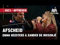 Emma Heesters Xander De Buisonjé Afscheid VVAL 2023